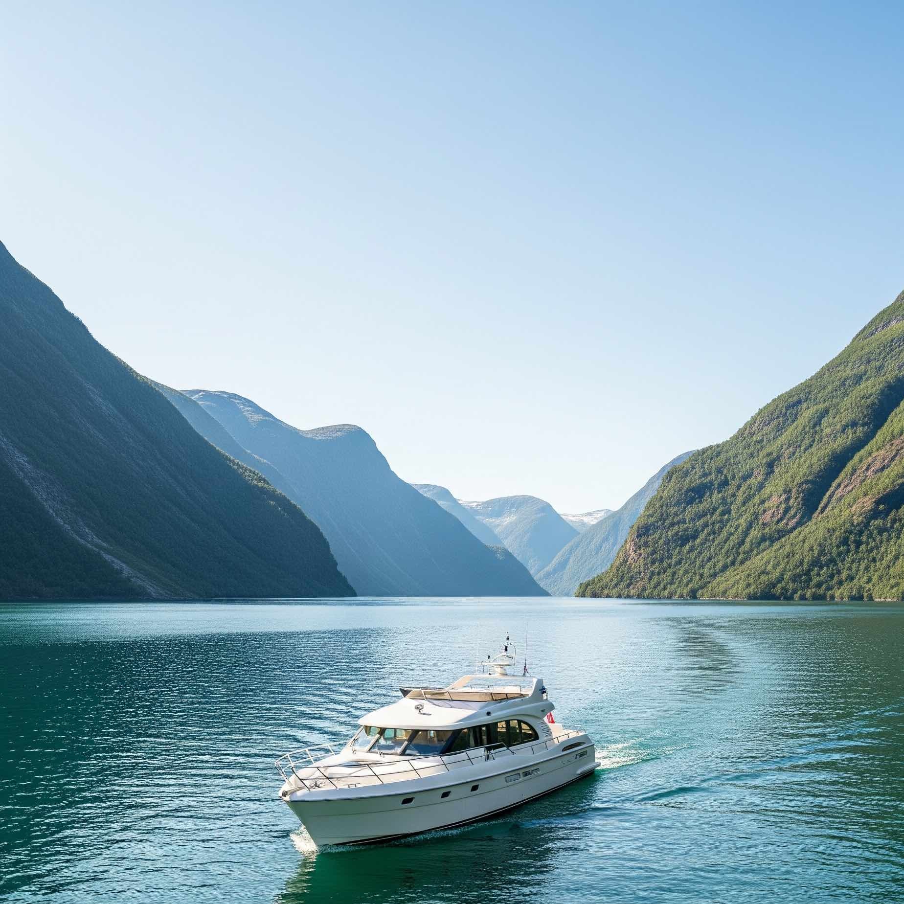 Fjordcruise i Geirangerfjorden